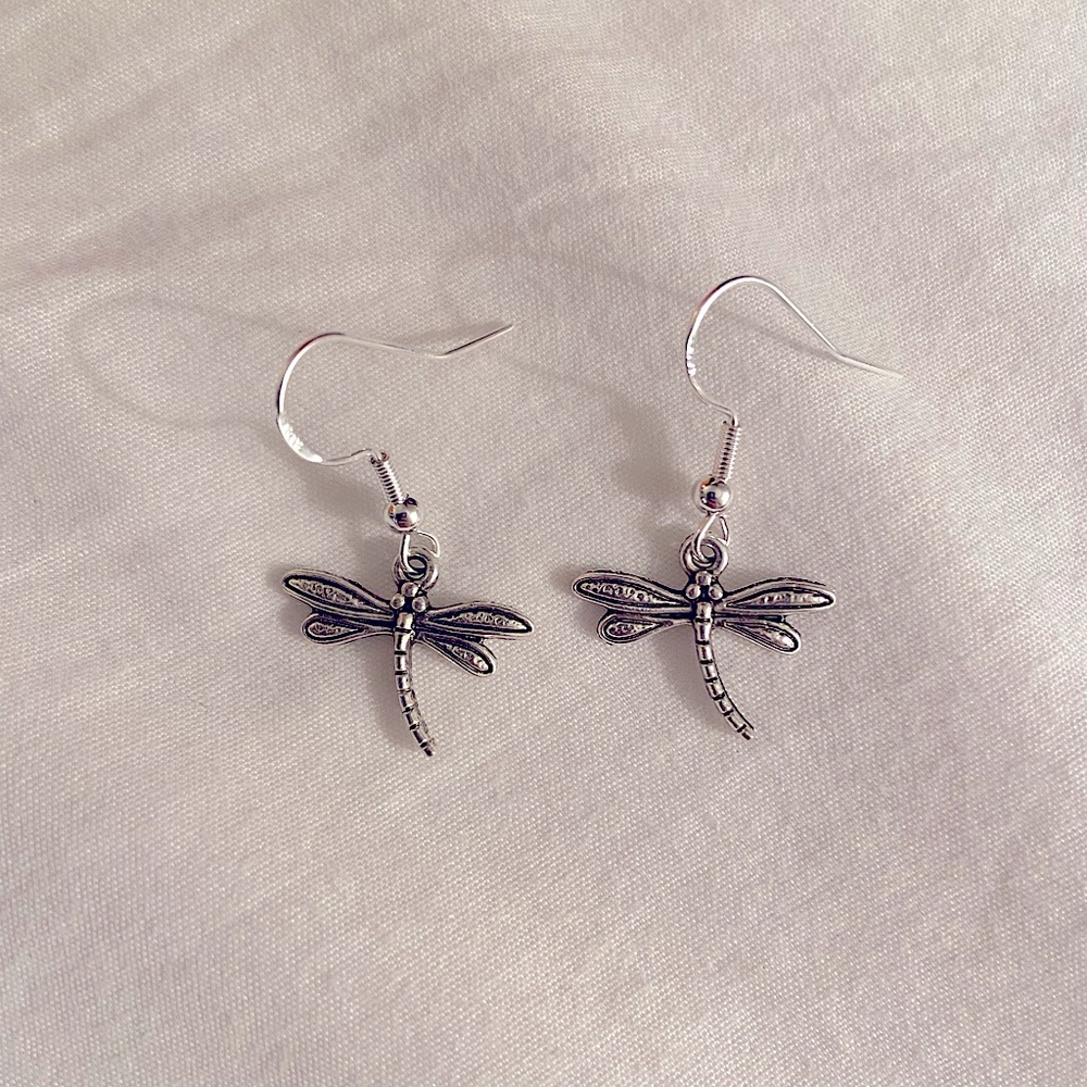 Dragon Fly Earrings - Made By Me